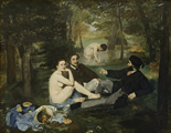 Le déjeuner sur l'herbe de Manet